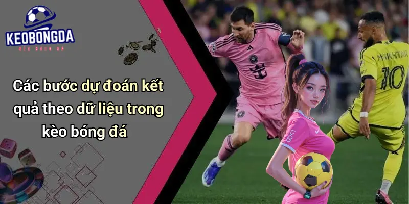 Các bước dự đoán kết quả theo dữ liệu trong kèo bóng đá