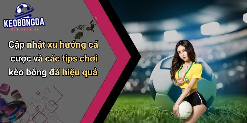 Cập nhật xu hướng cá cược và các tips chơi kèo bóng đá hiệu quả