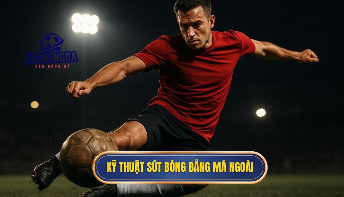 Phân tích chi tiết các bước thực hiện kỹ thuật sút bóng bằng má ngoài
