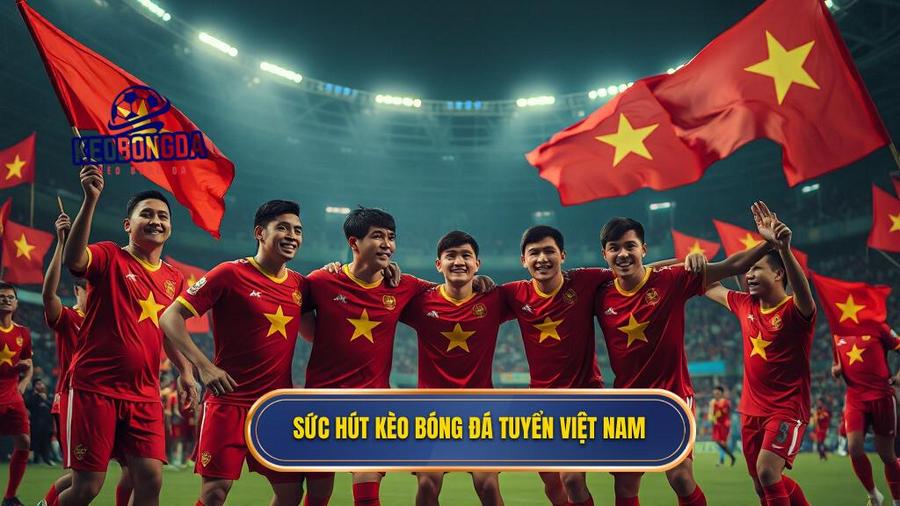 Sức hút kèo bóng đá tuyển Việt Nam