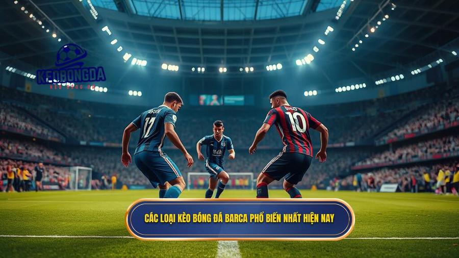 Các loại kèo bóng đá Barca phổ biến nhất hiện nay