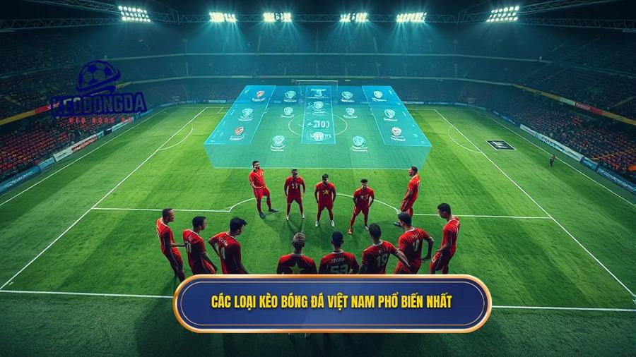  Các loại kèo bóng đá Việt Nam phổ biến nhất