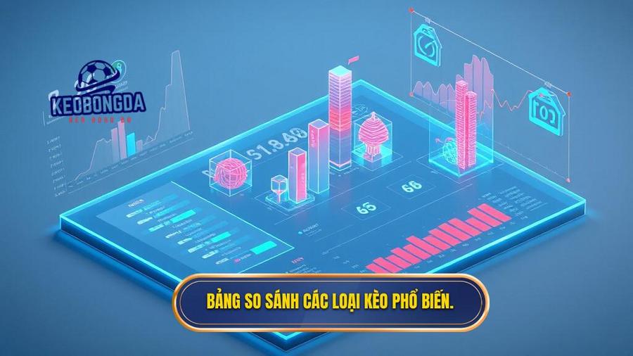 Bảng so sánh các loại kèo phổ biến