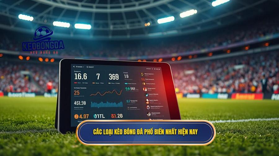 2. Các loại kèo bóng đá phổ biến nhất hiện nay