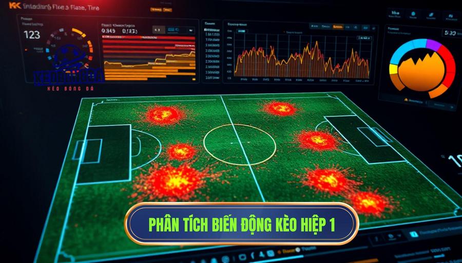 Phân tích biến động kèo khi Hiệp 1 đang vào giai đoạn nóng